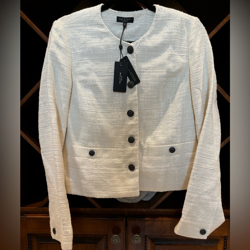 RAG & BONE cream Amaya Blazer NWT